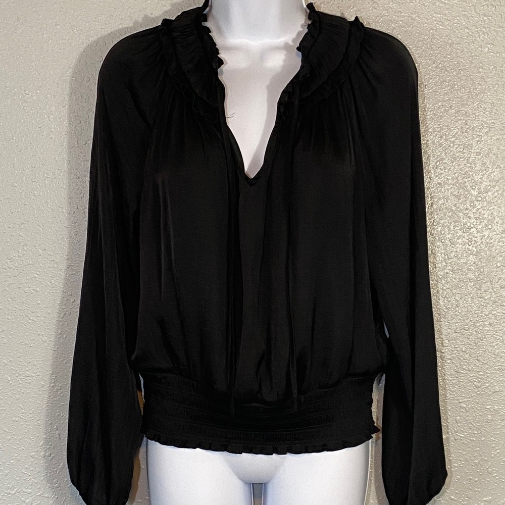 Elegant Black Women's Top
